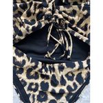Leopard Print Criss Cross Cut Out One Photo 3