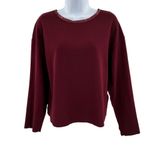 ZARA W/B Collection Ruffle Long Sleeve Tie Back Boxy Fit Blouse Photo 3