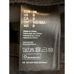 Alexander Wang  x H&M Black Racerback Sports Bra Zip Front Size 8 Cutout Back Photo 7