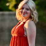 Orange sundress Photo 2