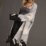 12th Tribe  Yellowstone Printed Duster Cardigan sz S/M Photo 0