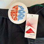 Sporti Piped Splice Wide Strap One Piece Swimsuit Black Green 38 NWT Photo 5