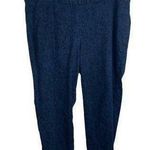 Soft Surroundings Women’s Pull On Stretch Paisley Jeans in Blue Size XLP Photo 0