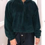 Topshop Cropped Half Zip Sweater Photo 2