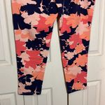 Roaman's Bright Multicolored Floral Slacks Pants Elastic Waistband Size 1X Photo 4