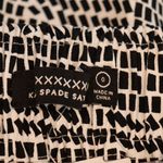 Kate Spade New  Saturday Black White Shuffle Shape A-line Skirt Size 0 Photo 7