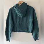 Lululemon  Scuba Oversized Half-Zip Hoodie Teal Green Jasper XS/S Photo 4