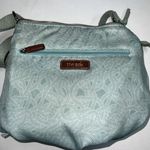 The Sak  Leather Lucia Crossbody Bag Purse Pale Pastel Green Womens Ladies Pebble Photo 1