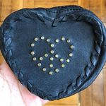 Urban Outfitters Studded Black Heart Wallet Purse Photo 0