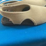 Keds Tan Peep Toe Slingback Shoes 6 Photo 1