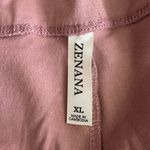 Zenana New Women's Wide Waistband Full Length Leggings Dusty Pink XL Photo 7