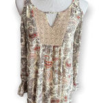 Signature Studio NWT Womens  Mixed Media Cold Shoulder Dress - Sz S Photo 0