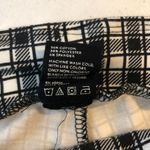 Hue Womens Leggings Cropped Geometric Check Print Black White S Photo 3