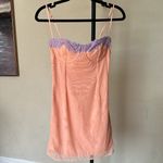 House Of CB  Size S  A-C‎  'Harper' Sorbet Lace Trimmed Mini Dress NWOT Size S Photo 4