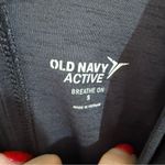 Old Navy  Active Grey and Black Tank Top with Scoop Neckline Small Photo 2
