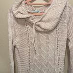 Maurice's Cowl Neck Medium Sweater Dress Knit Drawstring Long Sleeve Casual Photo 2