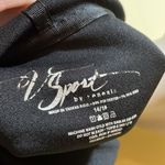 Womens V Sport Zip Up Sweater Black Size 14 Photo 3