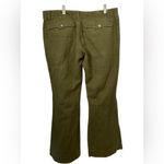 The Hempest by Nibus Clothing Low Rise Flare Olive Pants Green Size undefined Photo 1