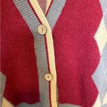 Witty Fox Cropped Sweater
Argyle Vest size xl Photo 1