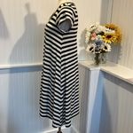 Rue 21  Black & White Striped Swing Dress Photo 2