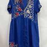 Johnny Was  women’s medium Florence Tunic Dress/top embroidery 100% linen Photo 0