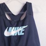 Nike New  Racerback Sports Bra Logo Bust Photo 1
