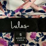 Lulus Express Yourself Blush Pink Floral Satin Babydoll Dress Photo 3