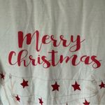 Merry Christmas Reindeer White Top Size M Photo 3