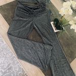Wild Fable Womens XL Solid- colored lurex glitter flare high rise pants Photo 5