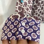 Maje  Womens Shirt Blouse Floral Lipsa Surplice Faux Wrap Long Sleeve US Size Med Photo 6