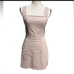 Amanda Uprichard ACE DRESS PALE PINK VEGAN LEATHER SIZE L NWOT Photo 2