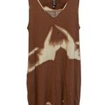 MarlaWynne Brown snd Cream Midi Dress Size Small. Photo 0