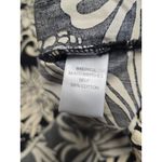 Birdwell Beach Britches Hawaiian Shirt Women's M Black White Floral Cotton NWT Size M Photo 6