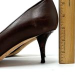 Christian Dior brown leather heels, made in Italy, size 39.5 Photo 10