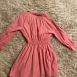 ZARA  Pink Ruched Casual Mini Dress Photo 2