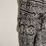 American Rag  Strapless Jumpsuit Black White Geo Photo 5