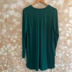 J.Jill  Wearever Emerald Green Button Down Front Line Tunic  Photo 5