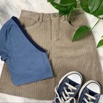 Brandy Melville π€ Juliette Corduroy Skirt Photo 5