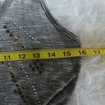 Queen Esther Embellished Racer Back Tank Top Size M Photo 5