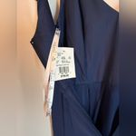 Celebrate DB Studio Off The Shoulder MOB Prom Homecoming Navy Blue Size 2 NWT Photo 7