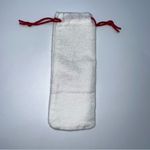 Christian Louboutin White Cotton Satin Lined Drawstring Dust Bags w/Red Logo Photo 8