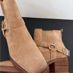Bellamie Sam Edelman  Tan Suede Ankle Boots 8 Photo 3