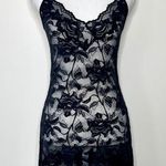 Victoria's Secret Victoria’s Secret Goth Rose Slip Dress Photo 0