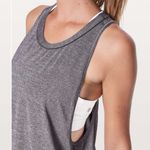 Lululemon Pace Perfect Tank In Heathered Black Photo 2