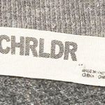 Chrldr Size Small Grey Big Black C Crewneck Pullover Sweatshirt Photo 2