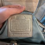 Coach  Ergo Kisslock Silver Pleated Leather Bag Metallic 12831 Shoulder Photo 9