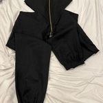 Black Cut Out Pants Photo 5