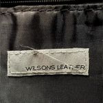 wilson's leather Wilson’s Leather Vintage Black Shoulder Bag Photo 2