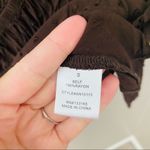 Altar'd State  Long Sleeve Blouse Brown Sz Small Photo 4