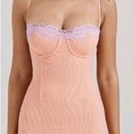 House Of CB NWOT  Harper Sorbet Lace Trimmed Mini Dress sz S Photo 0